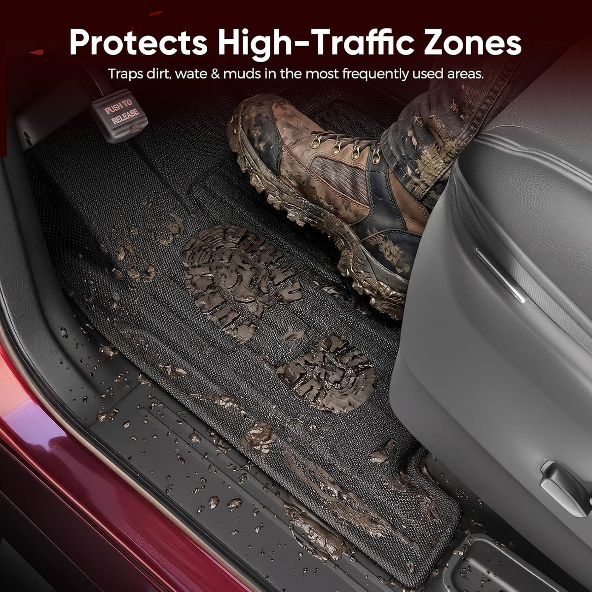 TAPTES Floor Mats for Chrysler Town & Country/Dodge Grand Caravan