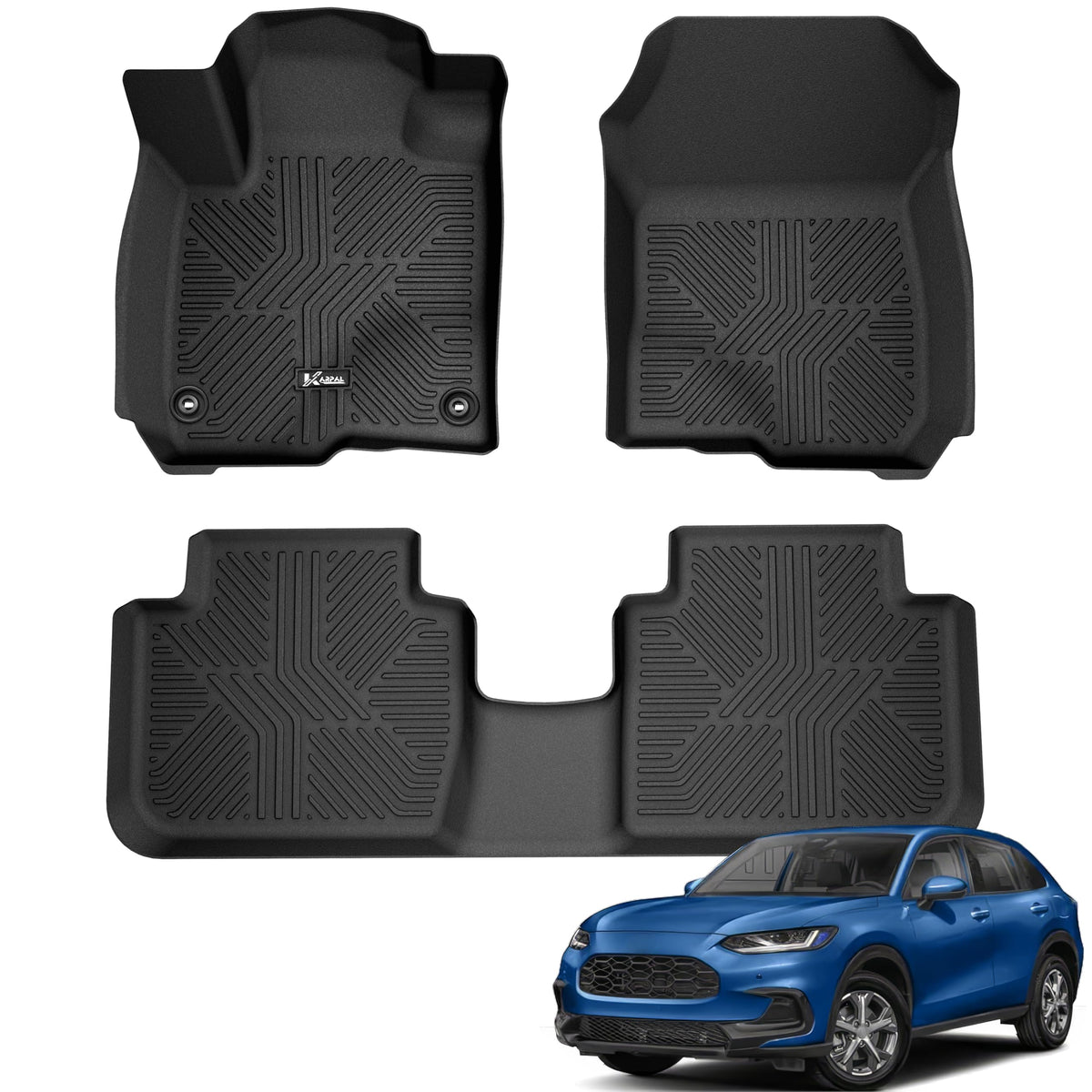 KARPAL Floor Mats for Honda Civic 2016-2021 Sedan/Coupe/Type R/Insight