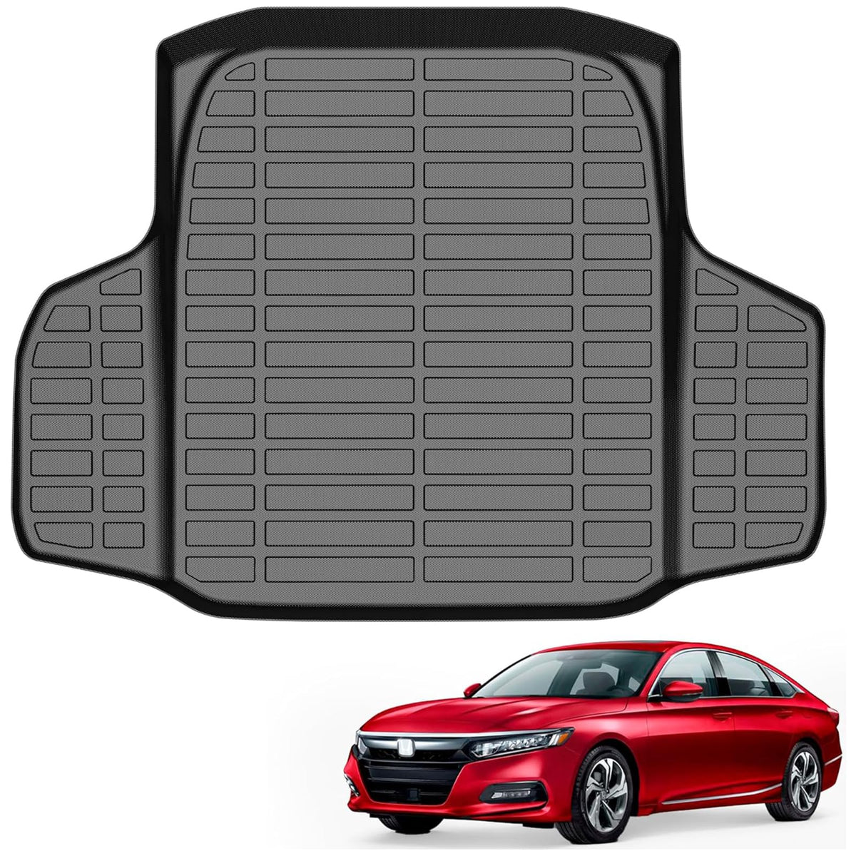 AUXKO All Weather Floor Mats for Honda Accord Sedan 2013-2017