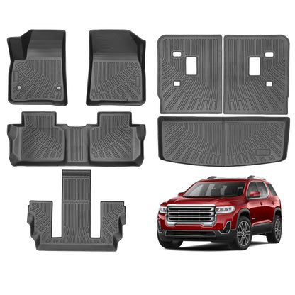 Cartist Floor Mats Fit for Honda HR-V HRV 2023 2024 2025 2026 (Include Hybrid) All Weather Floor Liners Front & 2nd Row Floor Mat for HRV Heavy Duty