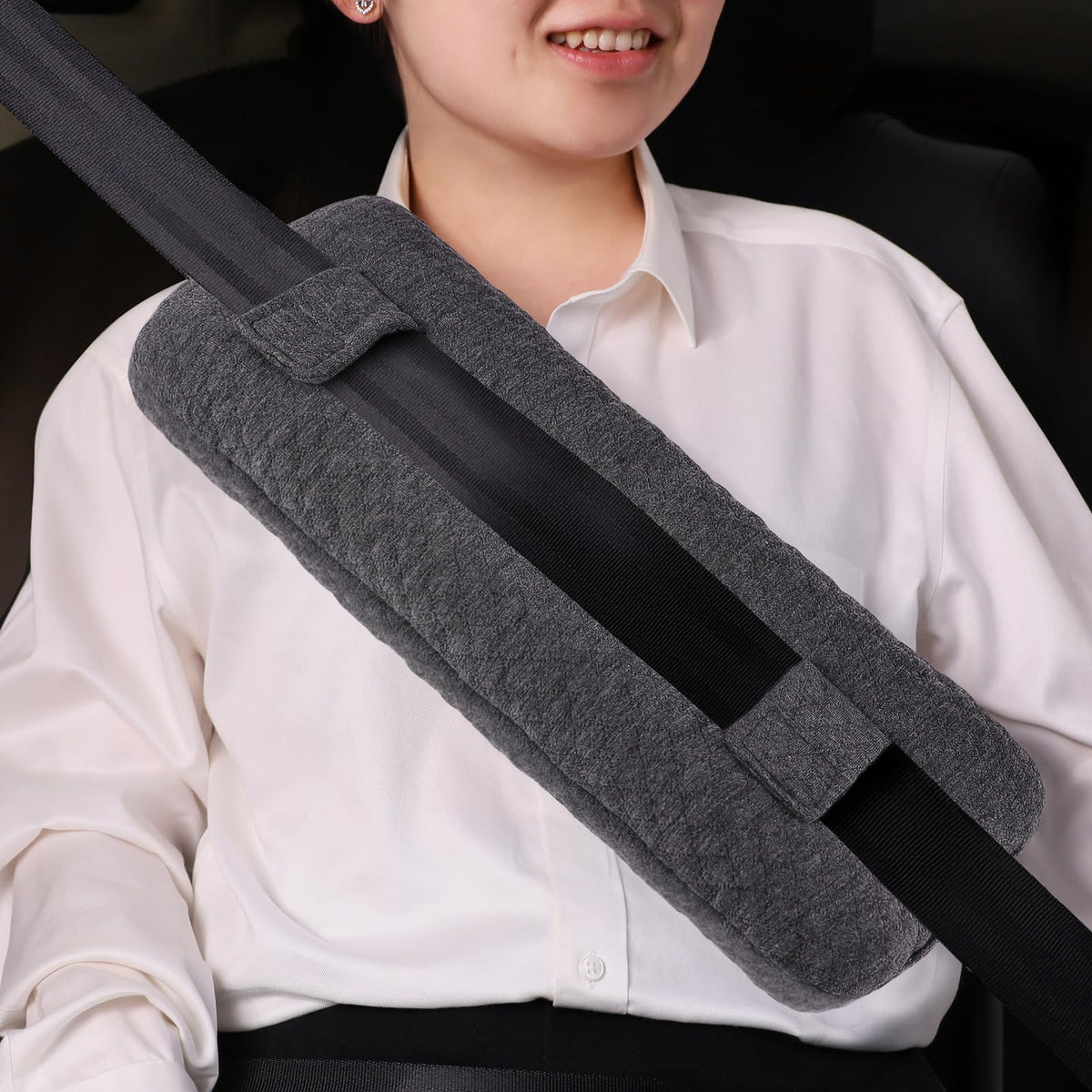 Seat Belt Pillow Post Surgery for Mastectomy and Heart Surgery