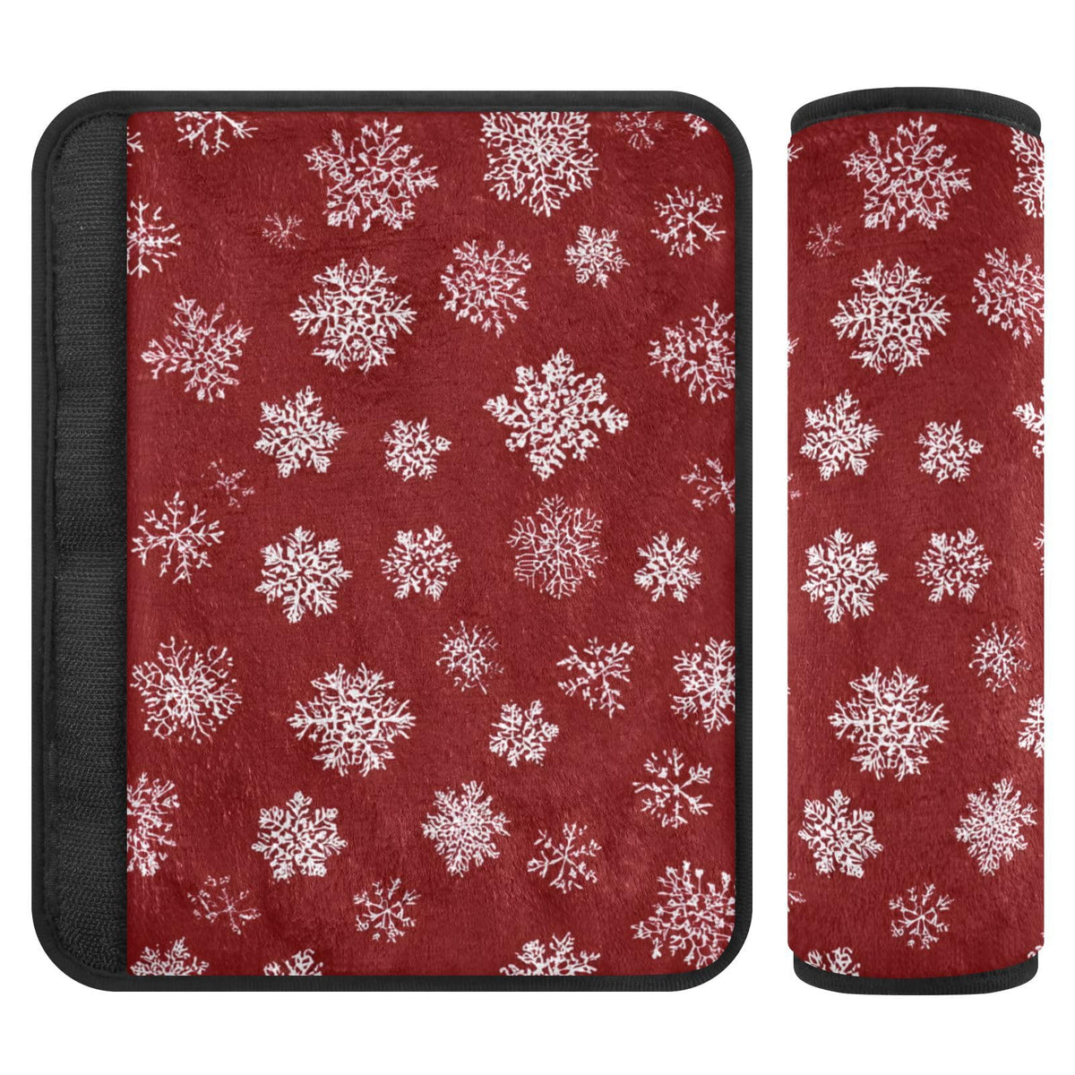 2 Pack Sparkly Silver Stars Seatbelt Covers Seat Belt Cover Pad for Adults Boys Girls Car Seat Strap Covers Pads Cushion Universal Shoulder Strap Pad Protector for Backpack Camera Bag 10x7.7Inch