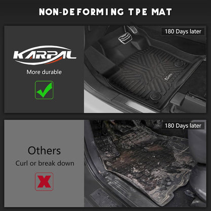 KARPAL Floor Mats for 2015-2024 2025 2026 Ford Edge