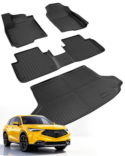 Car Floor Mats for Chevy Equinox for GMC Terrain 2018-2024