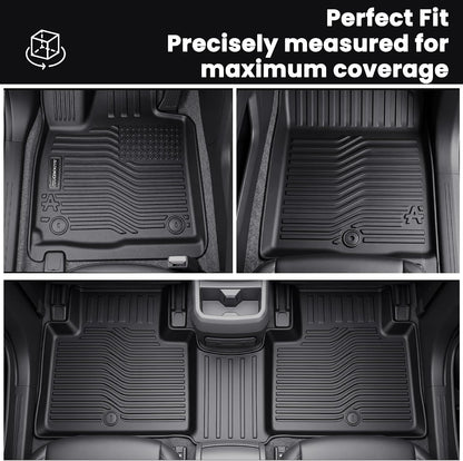 AUXKO Floor Mats Cargo Mat Backrest Mat for 2027 Kia Telluride Hybrid