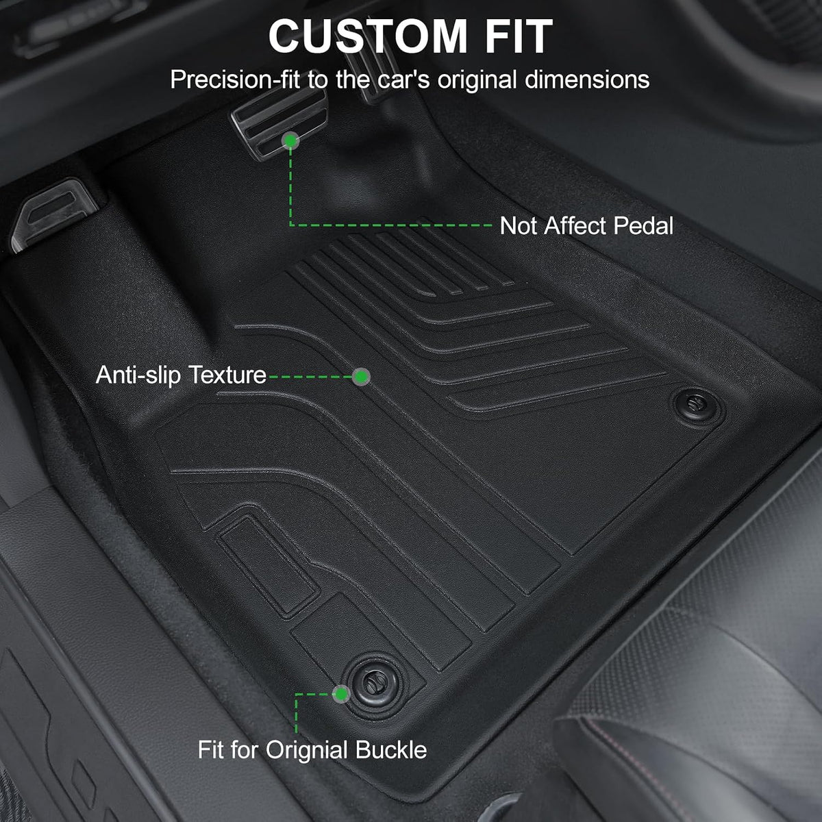 Floor Mats for Honda Accord 2023-2027 (Include Gasoline & Hybrid)