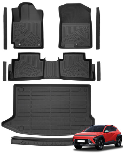 for Toyota Sienna 2013-2020 Floor Mats Cargo Liner Trunk Mat (8 Seater)