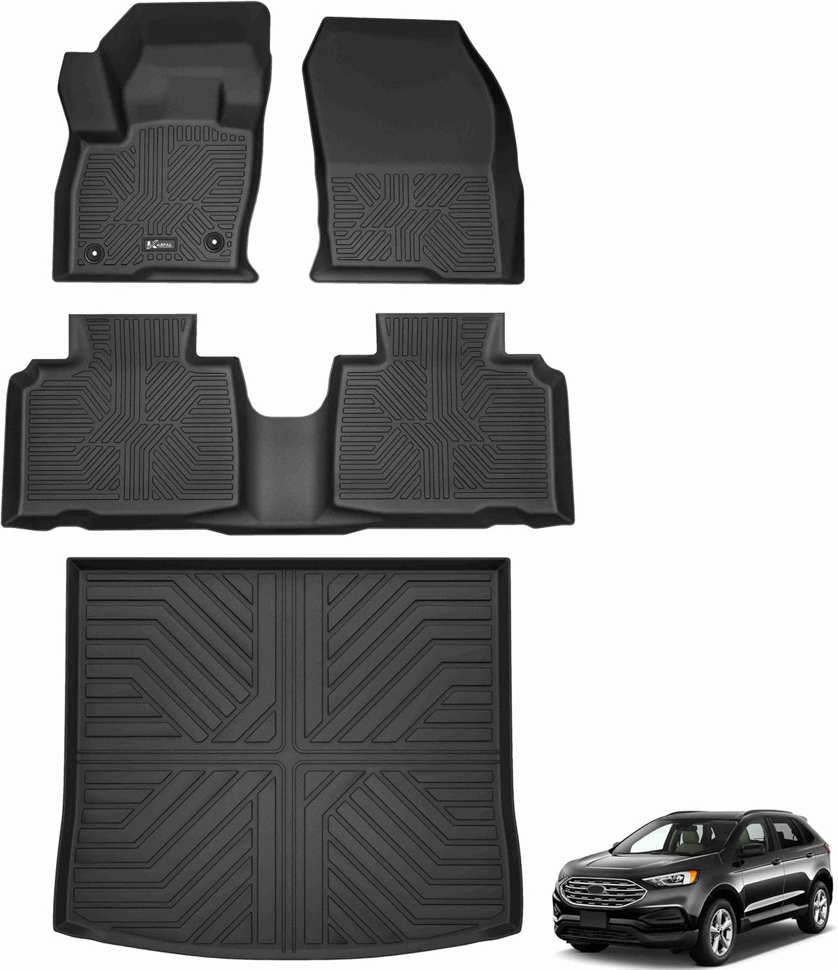 KARPAL Floor Mats for 2015-2024 2025 2026 Ford Edge