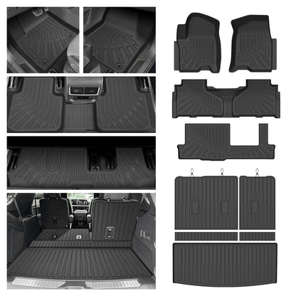 Cartist Floor Mats Fit for Honda HR-V HRV 2023 2024 2025 2026 (Include Hybrid) All Weather Floor Liners Front & 2nd Row Floor Mat for HRV Heavy Duty