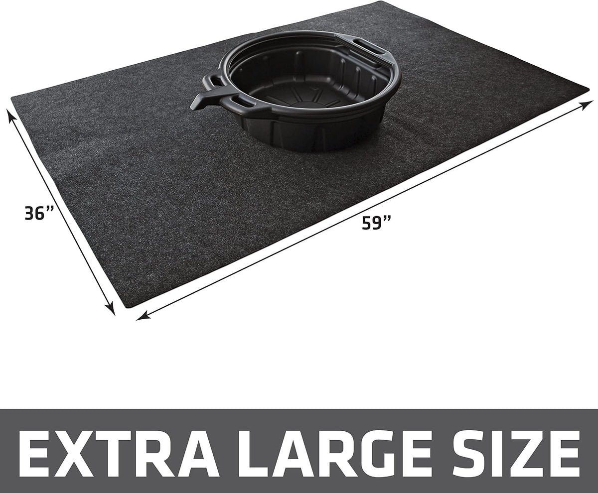 Drymate XL Oil Spill Mat, Premium Absorbent Oil Pads, USA Made, 36"x59"