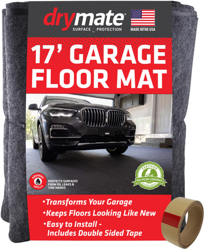 Drymate XL Oil Spill Mat, Premium Absorbent Oil Pads, USA Made, 36"x59"
