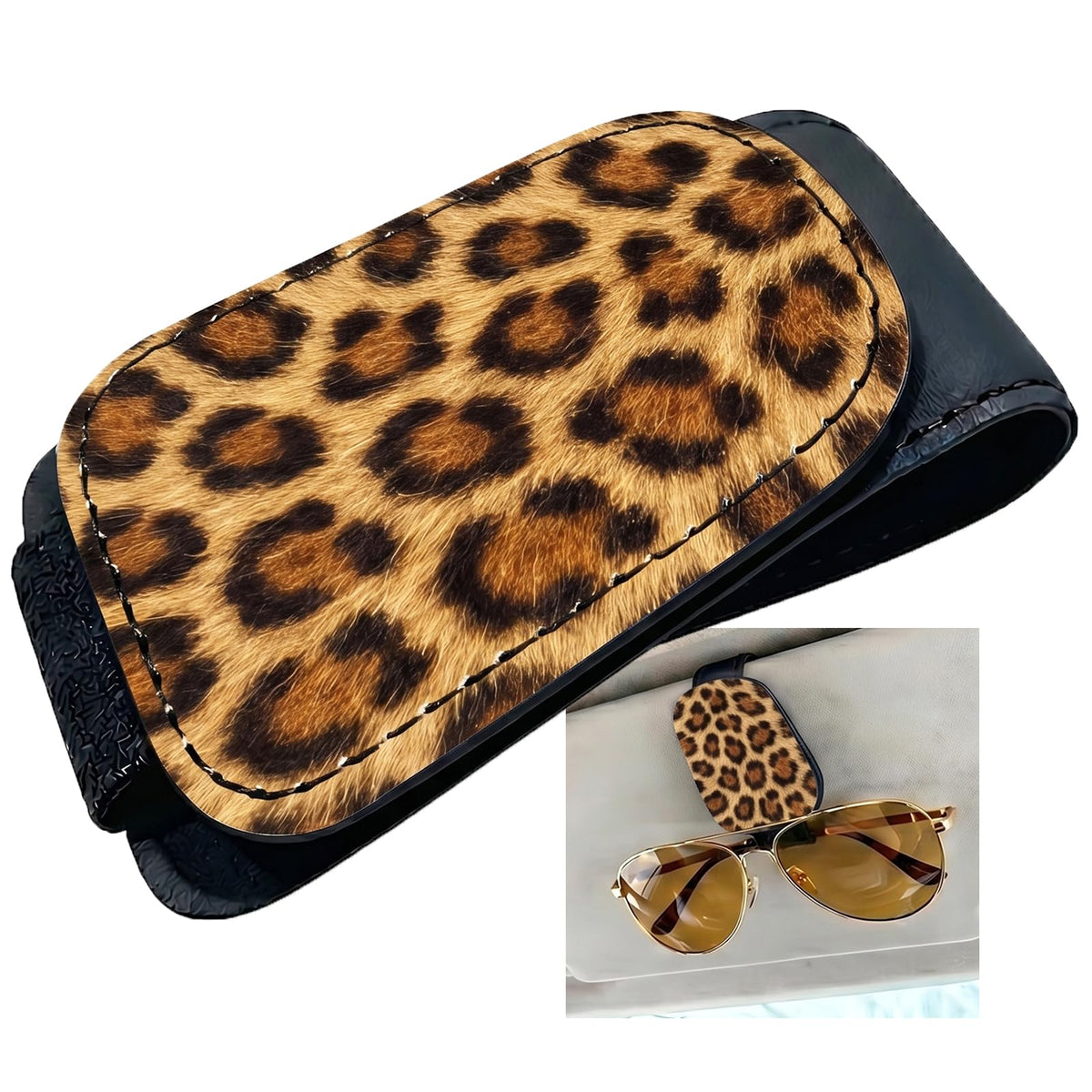 Ocean Turtle Car Sunglasses Holder Universal Magnetic Visor Accessories