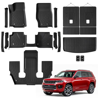 Floor Mats Cargo Liner for Jeep Compass Floor Mats 2017-2026