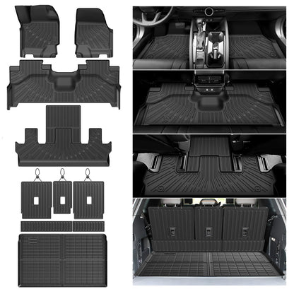 Cartist Floor Mats Fit for Honda HR-V HRV 2023 2024 2025 2026 (Include Hybrid) All Weather Floor Liners Front & 2nd Row Floor Mat for HRV Heavy Duty