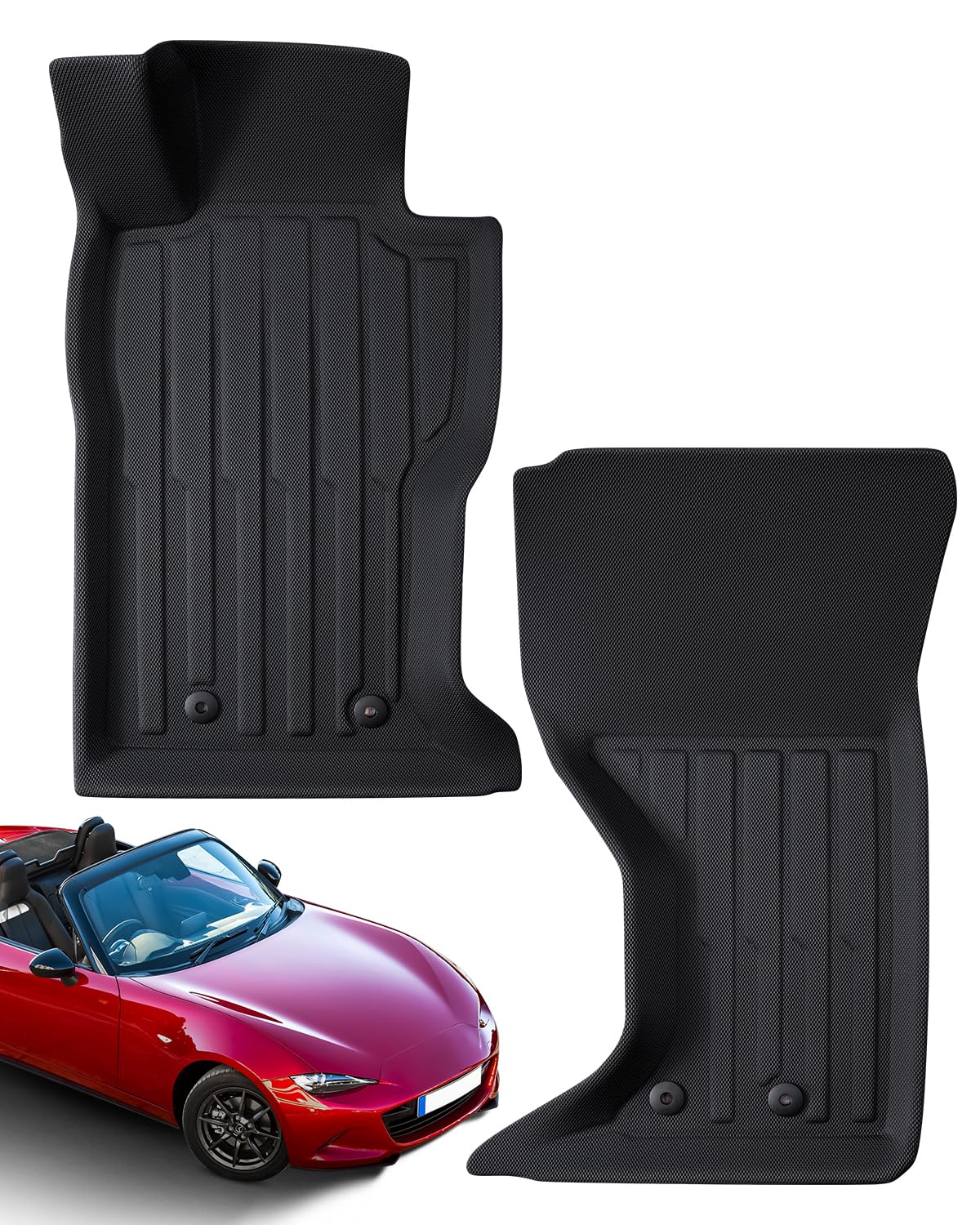 Car Floor Mats for Chevy Equinox for GMC Terrain 2018-2024