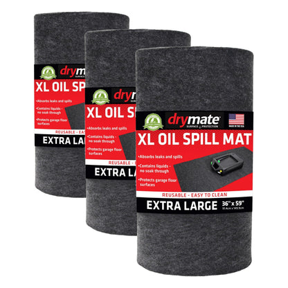 Drymate XL Oil Spill Mat, Premium Absorbent Oil Pads, USA Made, 36"x59"