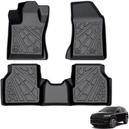 KARPAL Floor Mats for 2017-2026 2027 Chrysler Pacifica 7 Seats (Not Hybrid)