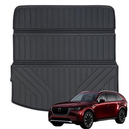 Floor Mats & Trunk Mat for 2012-2017 Chevy Equinox/GMC Terrain,TPE All Weather Protection 2 Rows Car Floor Liners with Cargo Liners for Chevrolet Equinox Accessories
