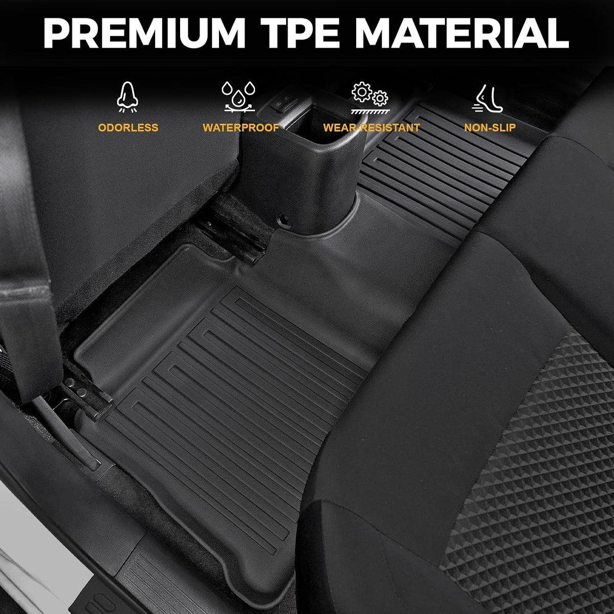Floor Mats for 2020-2025 Nissan Versa Accessories