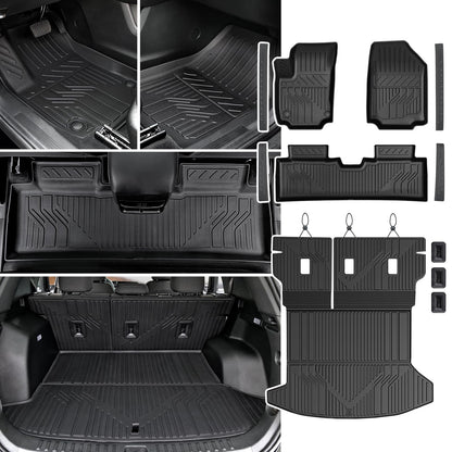 Floor Mats for Dodge Durango 2016-2026 7 Seats w/Bench Seats