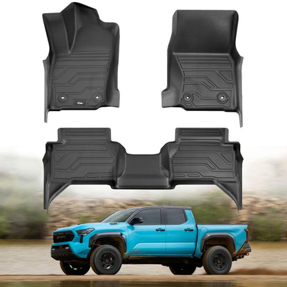 KARPAL Floor Mats for 2013-2024 Toyota 4Runner 5-Seat(W/o Sliding Tray)