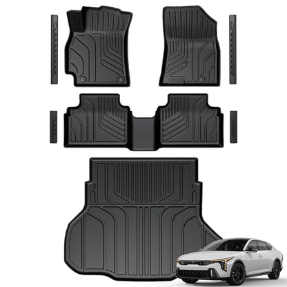 Floor Mats for 2020-2025 Kia Soul Accessories (w/o Subwoofer)