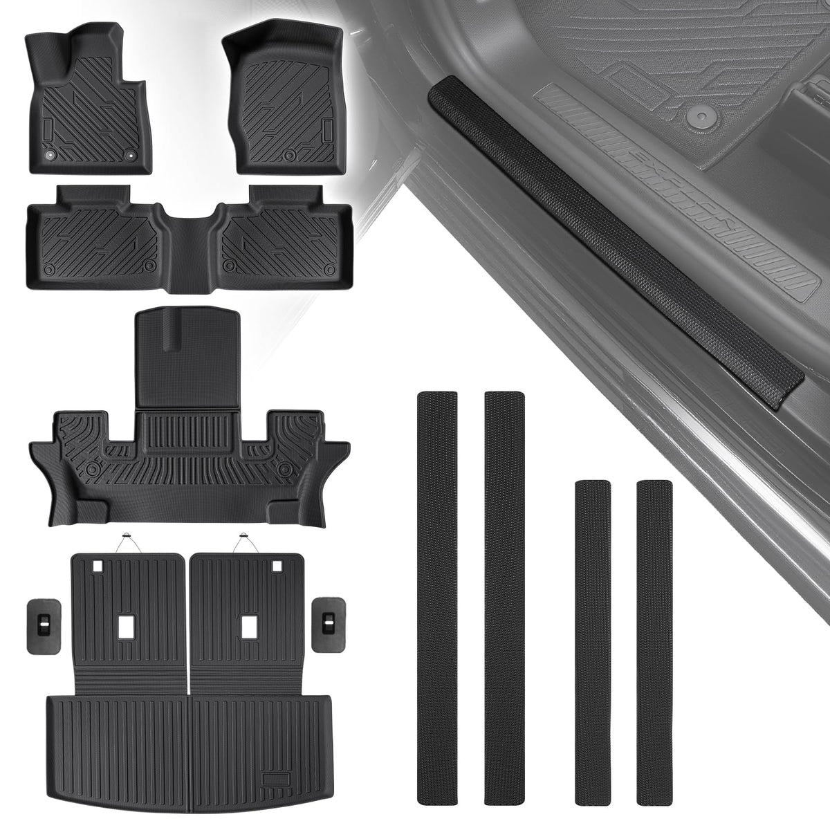 TAPTES Floor Mats for Chrysler Town & Country/Dodge Grand Caravan