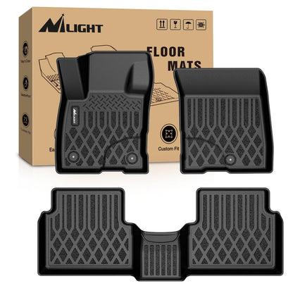 Nilight TPE Floor Mats for Ford F250 F350 F450 Super Duty Crew Cab