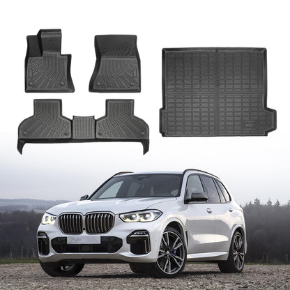 Cartist Floor Mats Fit for Honda HR-V HRV 2023 2024 2025 2026 (Include Hybrid) All Weather Floor Liners Front & 2nd Row Floor Mat for HRV Heavy Duty