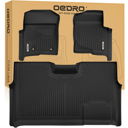 OEDRO Floor Mats Fit for 2015-2026 Ford F150 Super Crew Cab