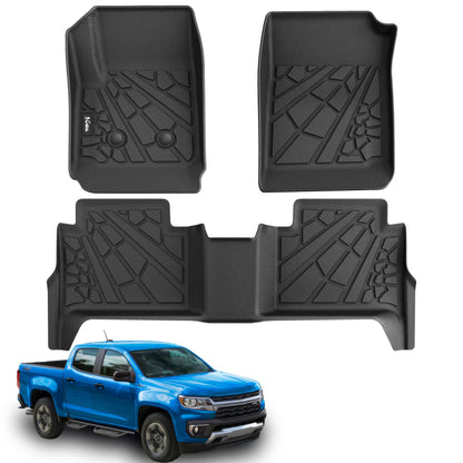 KARPAL Floor Mats for 2017-2026 2027 Chrysler Pacifica 7 Seats (Not Hybrid)