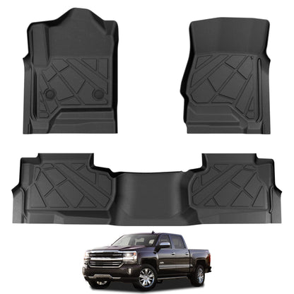 KARPAL Floor Mats for 2017-2026 2027 Chrysler Pacifica 7 Seats (Not Hybrid)