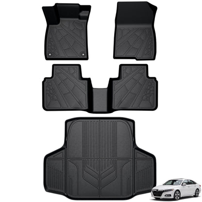 KARPAL Floor Mats for Honda Civic 2016-2021 Sedan/Coupe/Type R/Insight