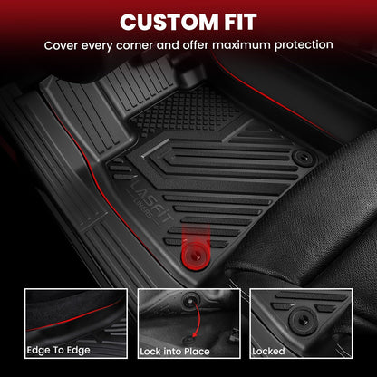 LASFIT Floor Mats for Subaru Crosstrek 2023-2018 & Impreza 2023-2017