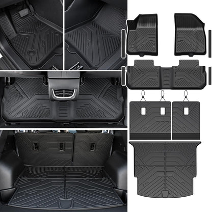 Floor Mats for Dodge Durango 2016-2026 7 Seats w/Bench Seats