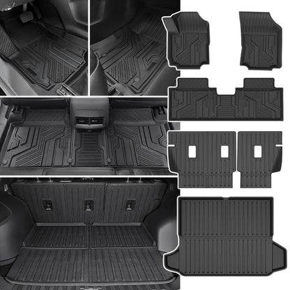 Floor Mats for Dodge Durango 2016-2026 7 Seats w/Bench Seats