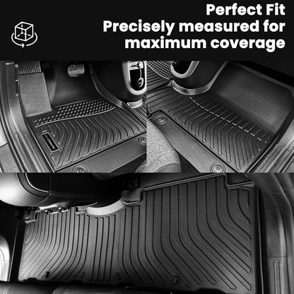 AUXKO All Weather Floor Mats for Toyota Camry 2025 2026 Include Hybrid