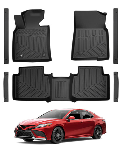 for Toyota Sienna 2013-2020 Floor Mats Cargo Liner Trunk Mat (8 Seater)