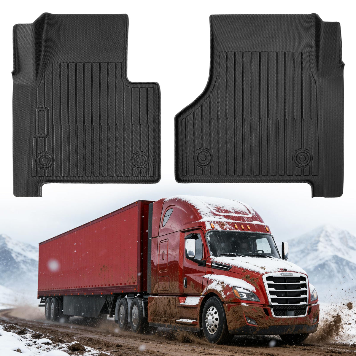 TAPTES Floor Mats for Chrysler Town & Country/Dodge Grand Caravan