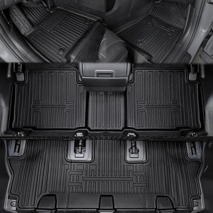 Floor Mats for 2024-2027 Hyundai Santa Fe 6/7-Seat Accessories