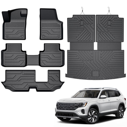 KARPAL Floor Mats for 2017-2026 2027 Chrysler Pacifica 7 Seats (Not Hybrid)