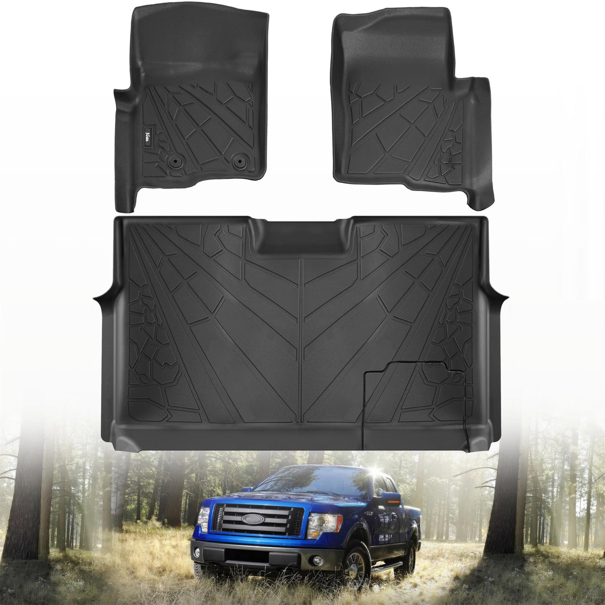 KARPAL Floor Mats for 2015-2024 2025 2026 Ford Edge