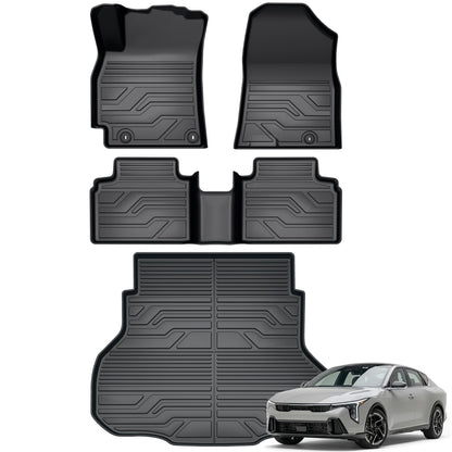 KARPAL Floor Mats for 2017-2026 2027 Chrysler Pacifica 7 Seats (Not Hybrid)