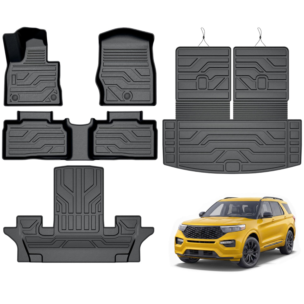 KARPAL Floor Mats for 2015-2024 2025 2026 Ford Edge