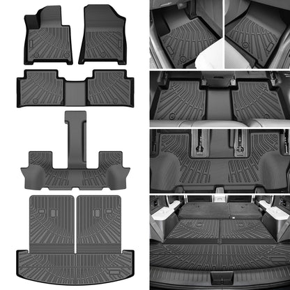 Cartist Floor Mats Fit for Honda HR-V HRV 2023 2024 2025 2026 (Include Hybrid) All Weather Floor Liners Front & 2nd Row Floor Mat for HRV Heavy Duty