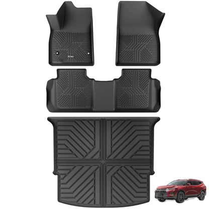KARPAL Floor Mats for 2017-2026 2027 Chrysler Pacifica 7 Seats (Not Hybrid)