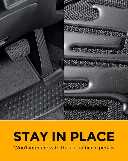Floor Mats Cargo Liner for Jeep Compass Floor Mats 2017-2026