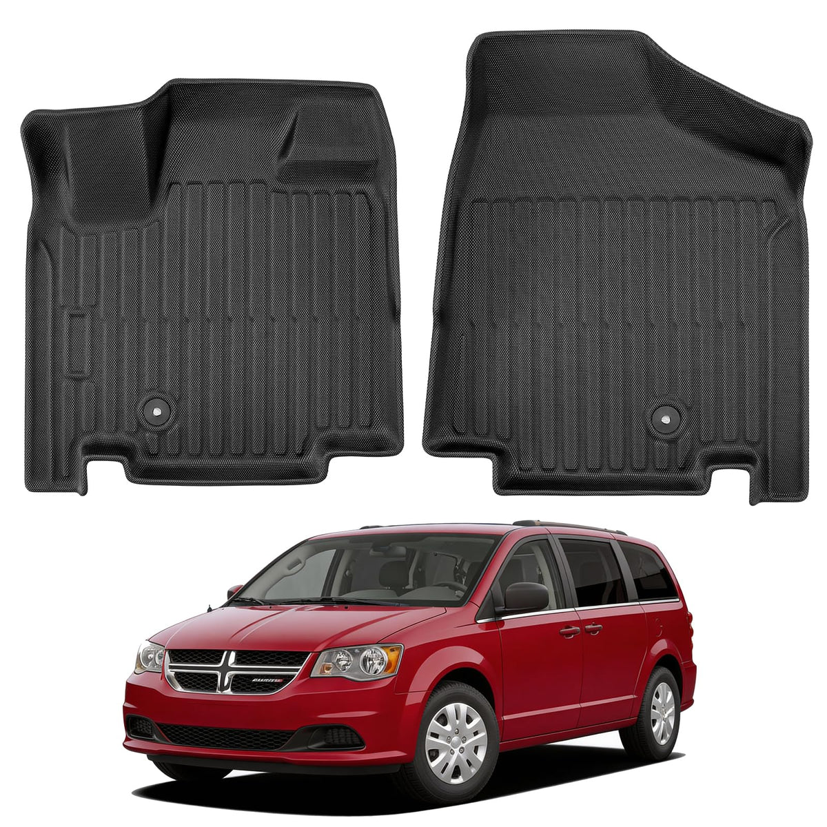 TAPTES Floor Mats for Chrysler Town & Country/Dodge Grand Caravan