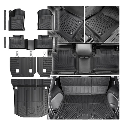 Floor Mats for Dodge Durango 2016-2026 7 Seats w/Bench Seats