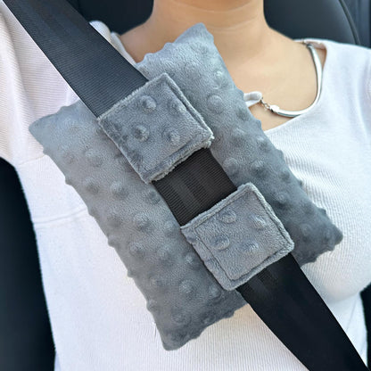 Port Pillows Chemo Port Pillow for Seatbelt Chest Protector Chemo Patients Pacemaker Heart Surgery Recovery Support Cushion Gifts Women Minky Dot Coral